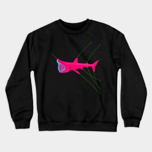 Basking shark Cetorhinus maximus Crewneck Sweatshirt